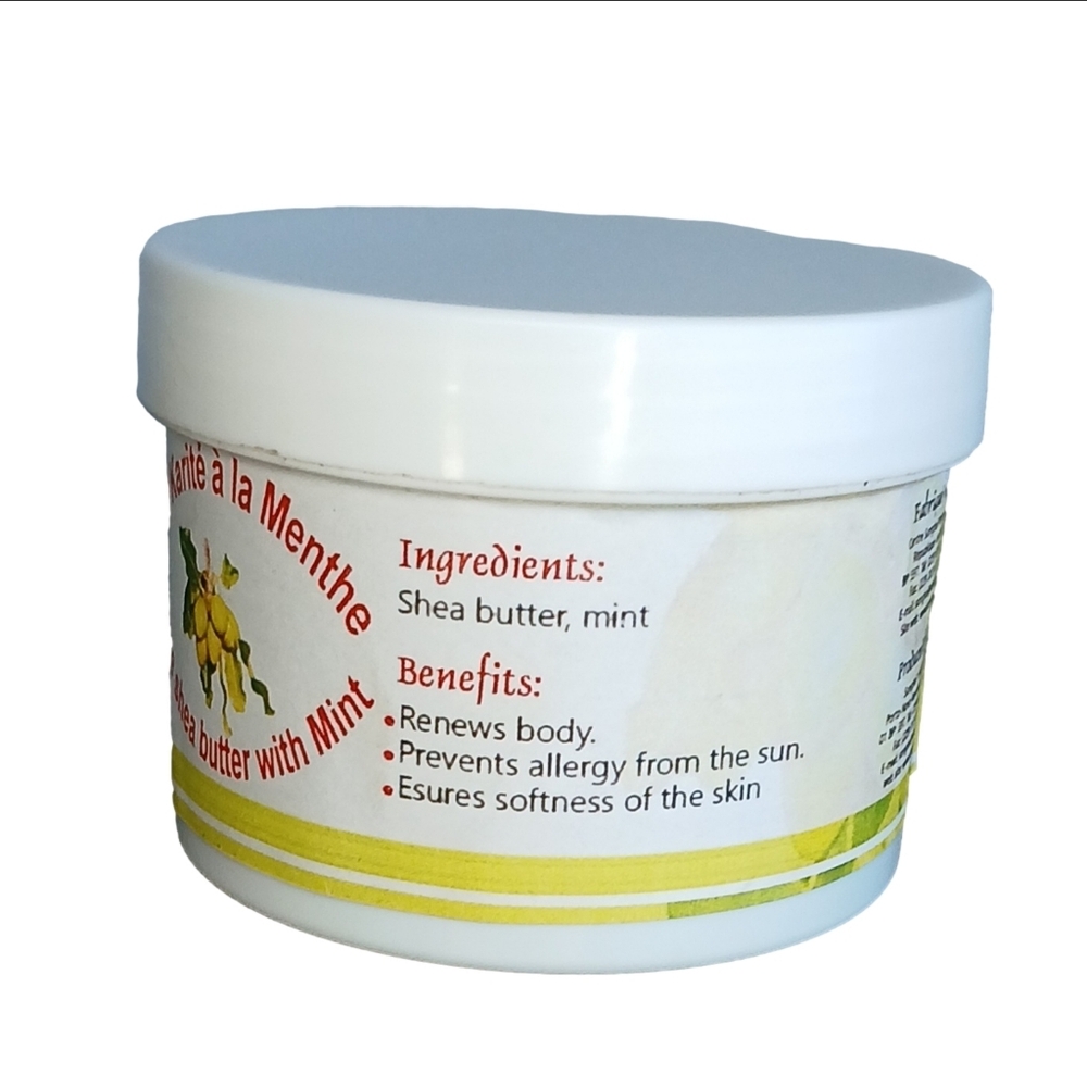 NEW Authentic African Shea Butter Mint 100% Natural Songhai Benin Body Butter - Picture 4 of 4